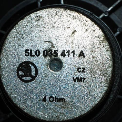 Lautsprecher links vorne Skoda Octavia II (1Z) 5L0035411A Bild Lautsprecher links vorne Skoda Octavia II (1Z) 5L0035411A