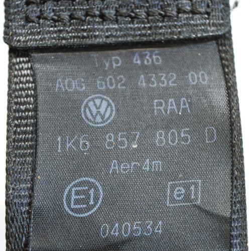 Sicherheitsgurt links hinten VW Golf V (1K) 1K6857805D Bild Sicherheitsgurt links hinten VW Golf V (1K) 1K6857805D