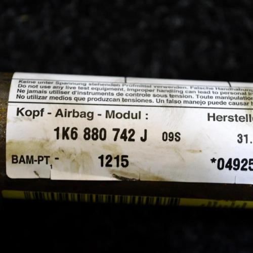 Dach SRS rechts VW GOLF V (1K1) 1.9 TDI 1K6880742J Bild Dach SRS rechts VW GOLF V (1K1) 1.9 TDI 1K6880742J