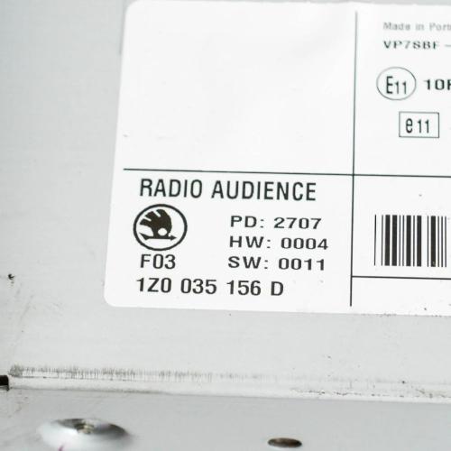 Musik-Player ohne GPS SKODA OCTAVIAII (1Z3) 1.8 TSI 1Z0035156D Bild Musik-Player ohne GPS SKODA OCTAVIAII (1Z3) 1.8 TSI 1Z0035156D
