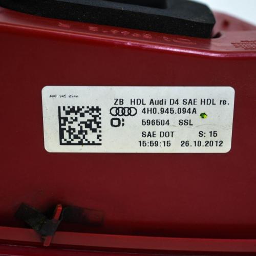 Rückfahrleuchte rechts Audi A8 (4H) 4H0945094A Bild Rückfahrleuchte rechts Audi A8 (4H) 4H0945094A
