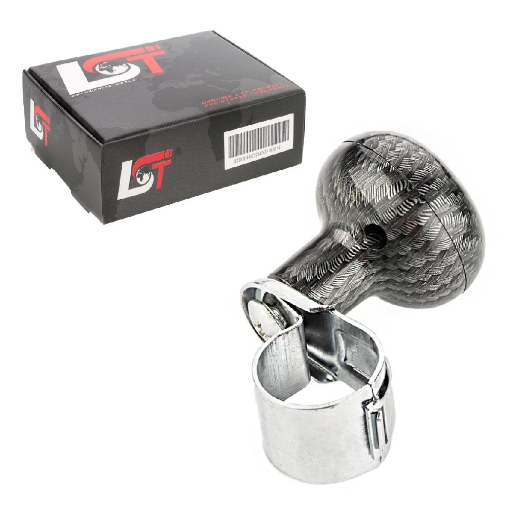 Lenkradknauf Lenkhilfe 360° Carbon für JEEP CHEVROLET CHRYSLER FORD LAND ROVER