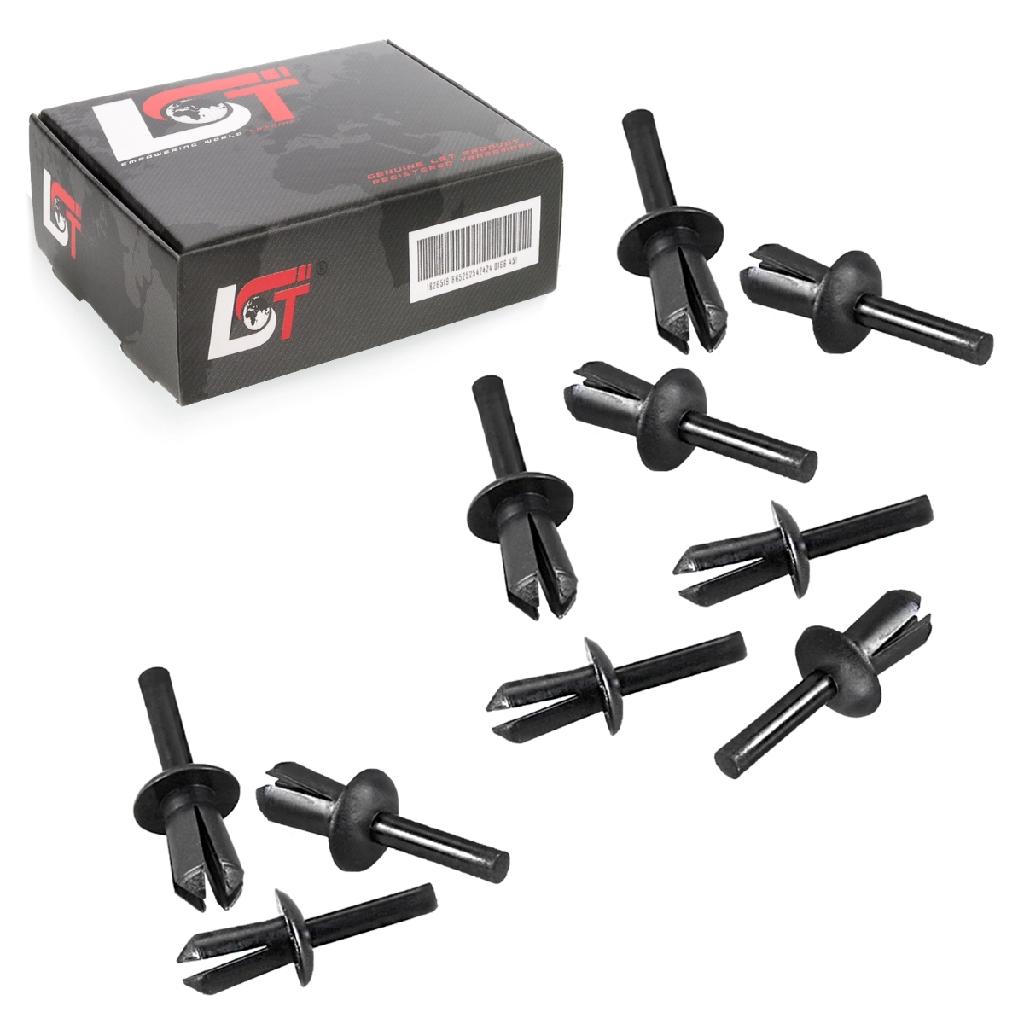 10x Radkasten Radhausschale Spreizniete Befestigung Clips für BMW E46 .. Ø 5 mm
