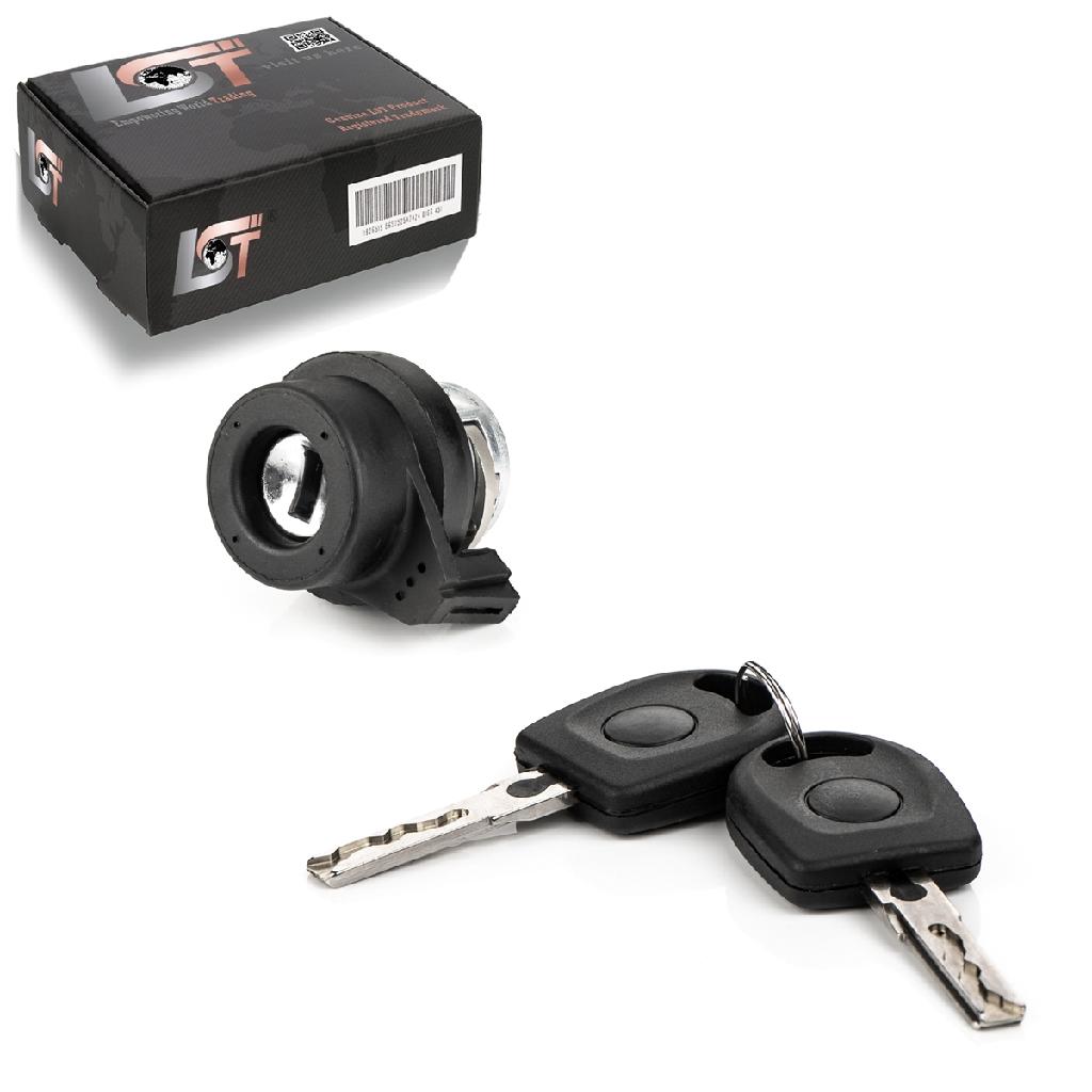 Zündschloss Schließzylinder Reparaturset Schlüssel für Audi A3 Seat Leon Skoda
