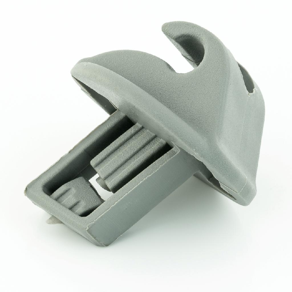 2x Sonnenblendenhalter Scrhraube hellgrau f?r RENAULT ALPINE V6 OLDTIMER LADA