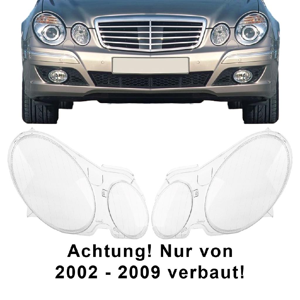 Scheinwerfer Glas Streuscheibe rechts f?r Mercedes-Benz E-Klasse W211 S211 02-09