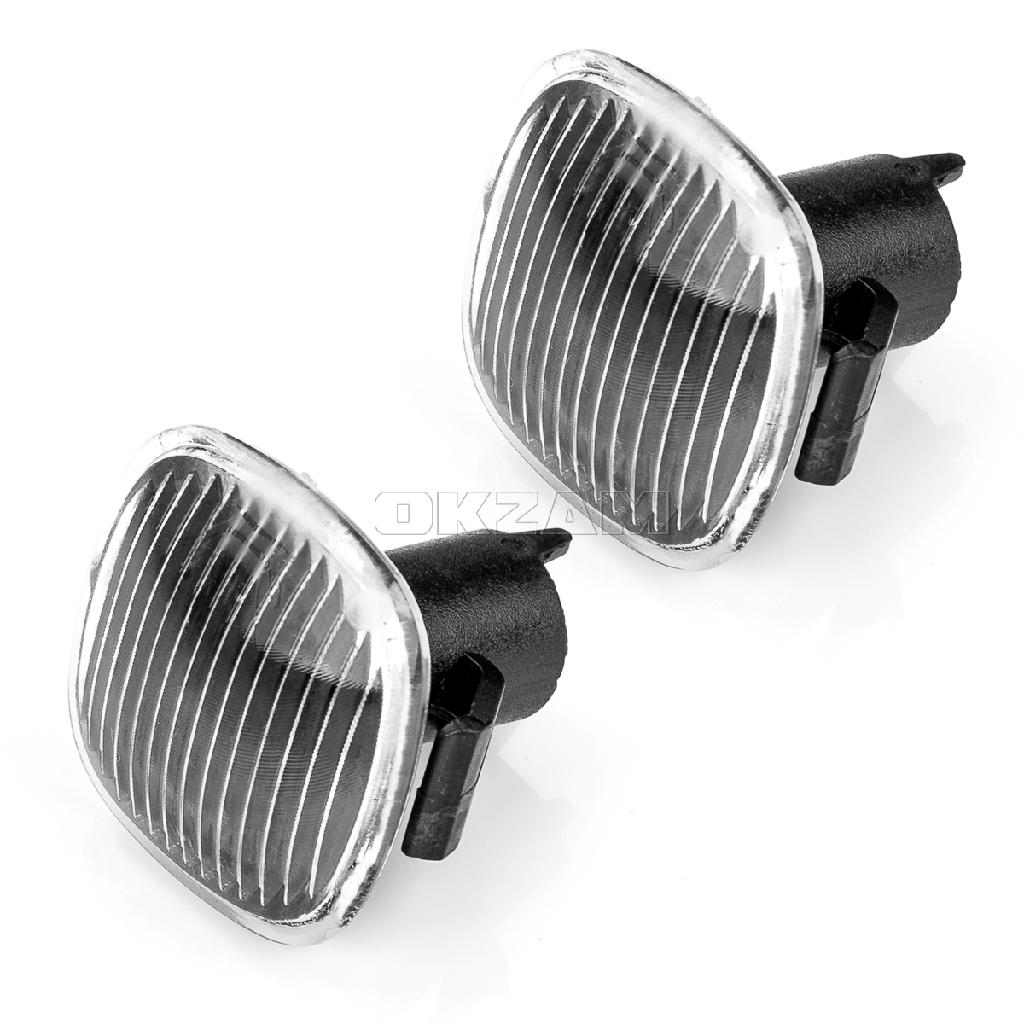 2x Seitenblinker Blinkleuchte schwarz klar für AUDI für SEAT für SKODA Bild 2x Seitenblinker Blinkleuchte schwarz klar für AUDI für SEAT für SKODA