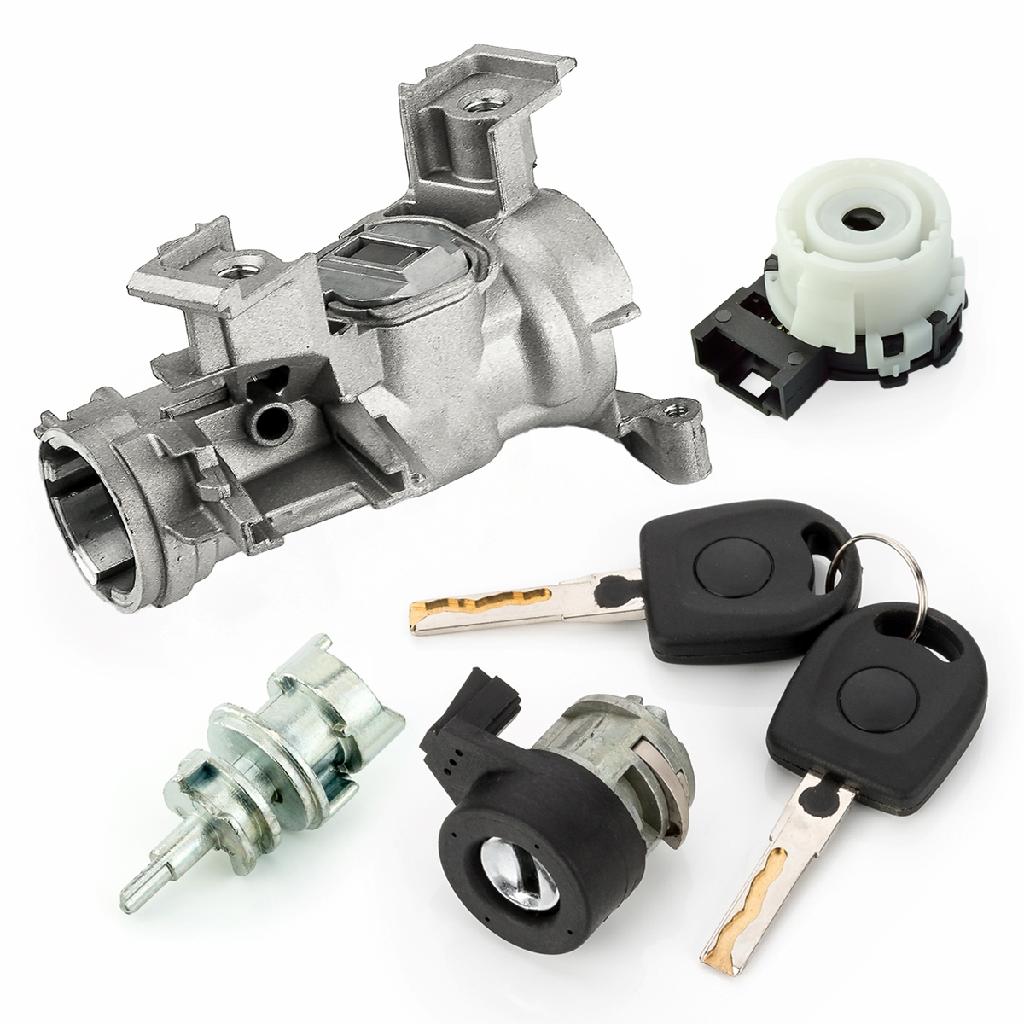 Zündschalter Zündschloss Schließzylinder Gehäuse Set für Audi A3 8P Seat Toledo