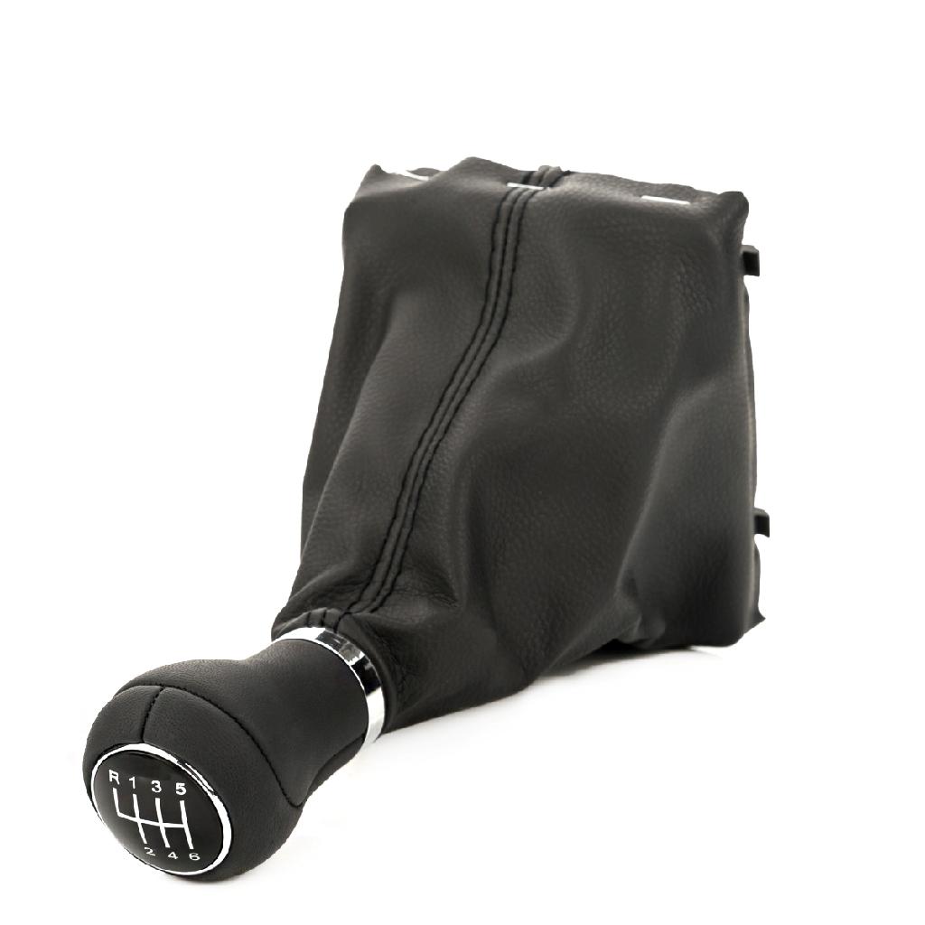 Schaltknauf Manschette Schaltgriff Chrom 6-Gang 8E0863278E für AUDI A4 B6 B7