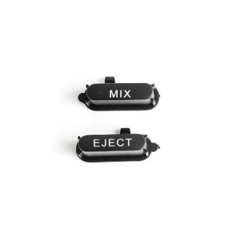 CD Radio Tasten Knöpfe Set Abdeckung 16 teilig schwarz für VW RCD300 Bild CD Radio Tasten Knöpfe Set Abdeckung 16 teilig schwarz für VW RCD300