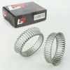 2x ABS RING SENSORRING HINTEN BEIDSEITIG 43 Z?HNE F?R VW PASSAT CADDY NEW BEETLE
