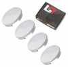 4x Nabenkappe Deckel Grau &oslash; 60mm f&uuml;r JAGUAR DAIMLER MERCEDES-BENZ MAYBACH