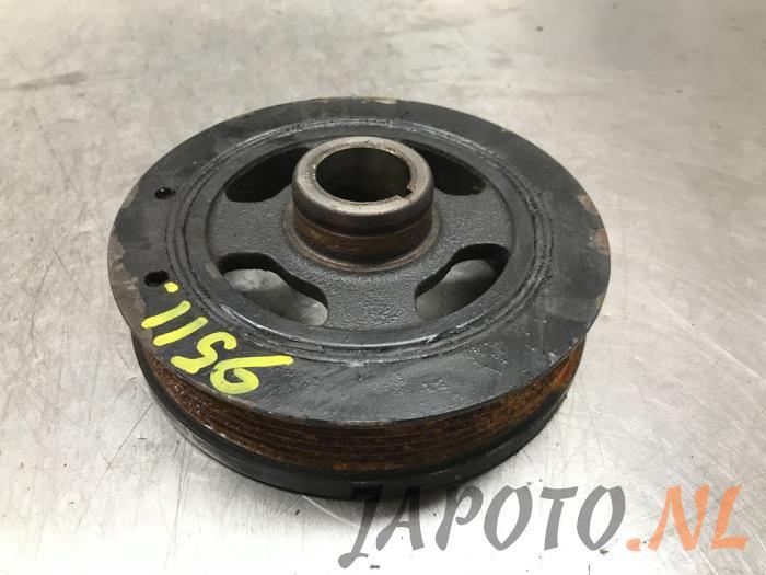 Zahnriemenscheibe Kurbelwelle Toyota Corolla Liftback E12 Bild Zahnriemenscheibe Kurbelwelle Toyota Corolla Liftback E12