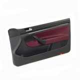 Türverkleidung vorn rechts VW Golf 5 Verkleidung Tür 3-Türer Leder schwarz rot