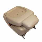 Ledersitz hinten Mitte 2. Reihe Ford Galaxy I Einzelsitz Leder gelocht beige