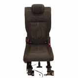 Sitz hinten rechts Opel Zafira C Rücksitz 2. Reihe klappbar Stoff schwarz