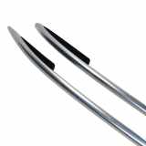 VW Tiguan 5N 5N2 Dachreling Chrom Reling Dach komplett Alu glänzend