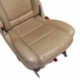 Ledersitz hinten rechts 3. Reihe Ford Galaxy I Einzelsitz Leder gelocht beige