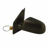 Spiegel links Aussenspiegel elektrisch VW Polo 9N schwarz Kunststoff