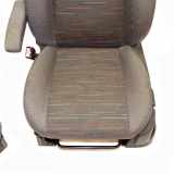 Stoffsitze Sitze vorn Ford C-Max I Fahrersitz Beifahrersitz Stoff grau