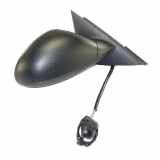 Spiegel rechts Aussenspiegel Seat Ibiza 6L manuell schwarz Plastik