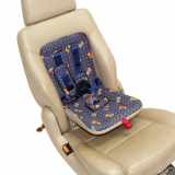 Ledersitz hinten links 2. Reihe Ford Galaxy I mit Kindersitz Leder gelocht beige