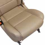 Ledersitz hinten links 3. Reihe Ford Galaxy I Einzelsitz Leder gelocht beige