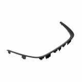 Zierleiste Armaturenbrett Opel Grandland X Blende grau metallic