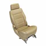 Ledersitz hinten rechts 2. Reihe Ford Galaxy I Einzelsitz Leder gelocht beige