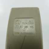 Skoda Superb II 3T Doppel Gurtschloss hinten beige