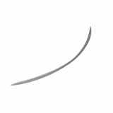 AMG Heckspoiler Spoiler hinten Mercedes Benz C63 W205 775 iridiumsilber