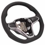 R Line Lenkrad Multifunktion DSG Travel Assist VW Golf 8 VIII Polo Leder gelocht