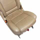 Ledersitz hinten links 2. Reihe Ford Galaxy I mit Kindersitz Leder gelocht beige