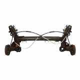 Hinterachse Achse hinten Peugeot 208 I Achsträger Trommelbremse