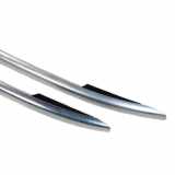 VW Polo V 6R Cross 09-14 Dachreling original Reling Dach chrom seidenmatt