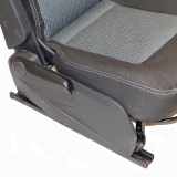 Sitz hinten rechts Ford S-Max I Fondsitz 2. Reihe Stoff anthrazit grau