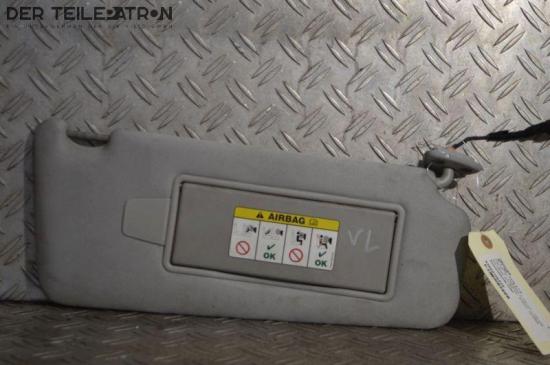 Sonnenblende links JAGUAR XF (_J05_, CC9) 2.7 D 152 KW 8X23-F04100-WWW Bild Sonnenblende links JAGUAR XF (_J05_, CC9) 2.7 D 152 KW 8X23-F04100-WWW