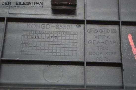 Verkleidung Abdeckung rechts vorn Blende HYUNDAI I30 (GD) 1.4 73 KW 85883-A6000,~K0HGD-85501 Bild Verkleidung Abdeckung rechts vorn Blende HYUNDAI I30 (GD) 1.4 73 KW 85883-A6000,~K0HGD-85501