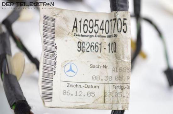 Kabel Tür Türkabelbaum Vorne Rechts MERCEDES-BENZ A-KLASSE (W169) A 180 CDI 80 KW A1695407705 Bild Kabel Tür Türkabelbaum Vorne Rechts MERCEDES-BENZ A-KLASSE (W169) A 180 CDI 80 KW A1695407705