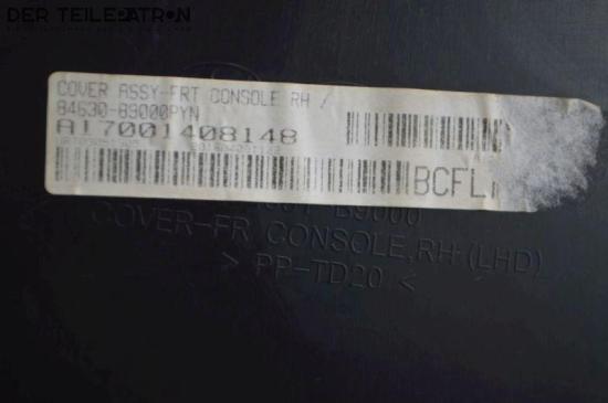 Verkleidung B-Säule rechts Abdeckung Blende HYUNDAI I10 (BA, IA) 1.0 49 KW 84631-B9000 Bild Verkleidung B-Säule rechts Abdeckung Blende HYUNDAI I10 (BA, IA) 1.0 49 KW 84631-B9000