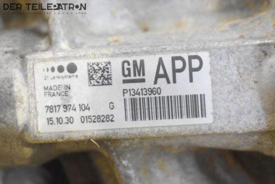 Lenkgetriebe OPEL ZAFIRA TOURER C 103 KW 7817974104 Bild Lenkgetriebe OPEL ZAFIRA TOURER C 103 KW 7817974104
