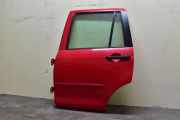 Tür links hinten Rot MAZDA 2 (DY) 1.4 59 KW