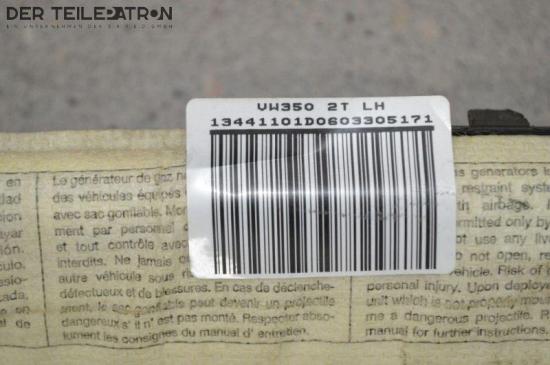 Airbag links Dachairbag Kopfairbag Seitenairbag VW GOLF V 1K 2.0 GTI 147 KW 1K6880741H~602346101 Bild Airbag links Dachairbag Kopfairbag Seitenairbag VW GOLF V 1K 2.0 GTI 147 KW 1K6880741H~602346101