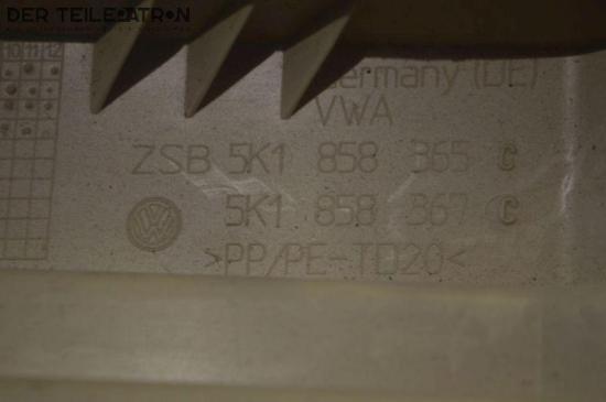 Verkleidung Armaturenbrett links Lichtschalter Haltenasen defekt VW GOLF 6 VI (5K1) 2.0 TDI 103 KW 1K1858341 Bild Verkleidung Armaturenbrett links Lichtschalter Haltenasen defekt VW GOLF 6 VI (5K1) 2.0 TDI 103 KW 1K1858341