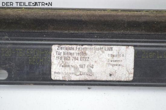 Fensterschachtleiste Schachtleiste rechts hinten Chromleiste AUDI A8 4E 4.0 TDI QUATTRO 202 KW 4E0853764 Bild Fensterschachtleiste Schachtleiste rechts hinten Chromleiste AUDI A8 4E 4.0 TDI QUATTRO 202 KW 4E0853764