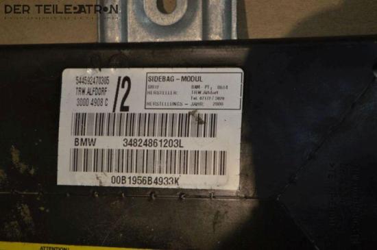 Airbag BMW 3 CABRIOLET (E46) 323 CI 125 KW 34824861203L Bild Airbag BMW 3 CABRIOLET (E46) 323 CI 125 KW 34824861203L