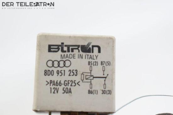 relais AUDI A8 4E 4.0 TDI QUATTRO 202 KW 8D0951253 Bild relais AUDI A8 4E 4.0 TDI QUATTRO 202 KW 8D0951253