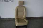 Sitz rechts vorn Beifahrersitz Seat Leder Beige JAGUAR XF (_J05_, CC9) 3.0 D 177 KW