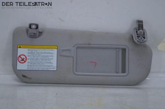 Sonnenblende links Sichtschutz, Sonnenschutz HYUNDAI I30 (GD) 1.4 73 KW Bild Sonnenblende links Sichtschutz, Sonnenschutz HYUNDAI I30 (GD) 1.4 73 KW