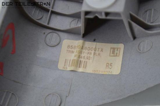 Verkleidung A-Säule links Blende HYUNDAI I30 (GD) 1.4 73 KW 85810-A6000TX Bild Verkleidung A-Säule links Blende HYUNDAI I30 (GD) 1.4 73 KW 85810-A6000TX